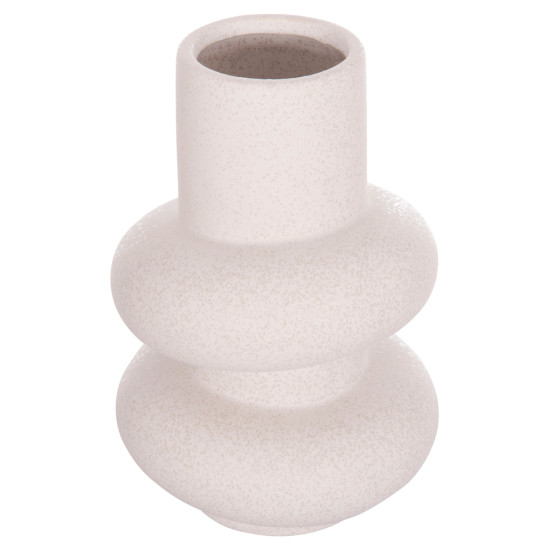 Επιτραπεζιο κεραμικο διακοσμητικο rook hm4627.01 υπολευκο κρυσταλλικο φ16x25,5υεκ ** Επιτραπεζιο κεραμικο διακοσμητικο rook hm4627.01 υπολευκο κρυσταλλικο φ16x25,5υεκ **