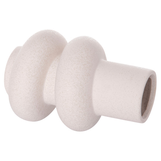 Επιτραπεζιο κεραμικο διακοσμητικο rook hm4627.01 υπολευκο κρυσταλλικο φ16x25,5υεκ ** Επιτραπεζιο κεραμικο διακοσμητικο rook hm4627.01 υπολευκο κρυσταλλικο φ16x25,5υεκ **