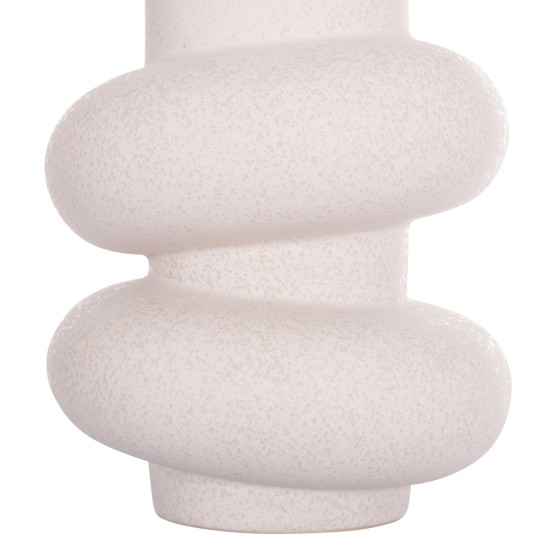 Επιτραπεζιο κεραμικο διακοσμητικο rook hm4627.01 υπολευκο κρυσταλλικο φ16x25,5υεκ ** Επιτραπεζιο κεραμικο διακοσμητικο rook hm4627.01 υπολευκο κρυσταλλικο φ16x25,5υεκ **