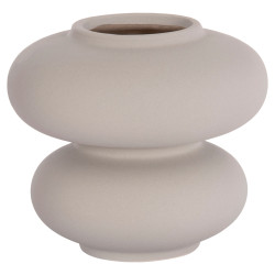 Επιτραπεζιο κεραμικο διακοσμητικο rook hm4629.03 γκρι ματ φ18x17υεκ **