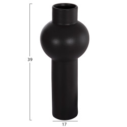 Επιτραπεζιο κεραμικο διακοσμητικο scepter hm4604.02 μαυρο ματ φ17x39υεκ ** Επιτραπεζιο κεραμικο διακοσμητικο scepter hm4604.02 μαυρο ματ φ17x39υεκ **