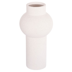 Επιτραπεζιο κεραμικο διακοσμητικο scepter hm4605.01 υπολευκο κρυσταλλικο φ15x30υεκ **