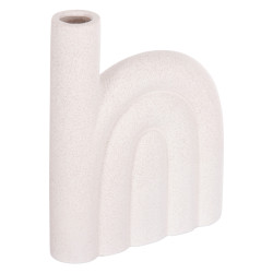 Επιτραπεζιο κεραμικο διακοσμητικο arcon hm4639.01 κρυσταλλικο υπολευκο 23,5x5,5x29,5υεκ **