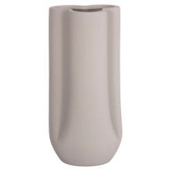 Επιτραπεζιο κεραμικο διακοσμητικο glaζε hm4612.03 γκρι ματ φ14x29υεκ **