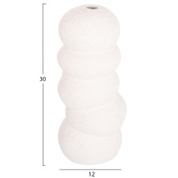 Επιτραπεζιο κεραμικο διακοσμητικο rook hm4630.01 υπολευκο κρυσταλλικο φ13x31υεκ ** Επιτραπεζιο κεραμικο διακοσμητικο rook hm4630.01 υπολευκο κρυσταλλικο φ13x31υεκ **