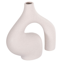 Επιτραπεζιο κεραμικο διακοσμητικο isil hm4597.01 υπολευκο κρυσταλλικο 29x11x29υεκ **