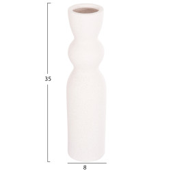 Επιτραπεζιο κεραμικο διακοσμητικο scepter hm4614.01 κρυσταλλικο υπολευκο φ8x35υεκ **