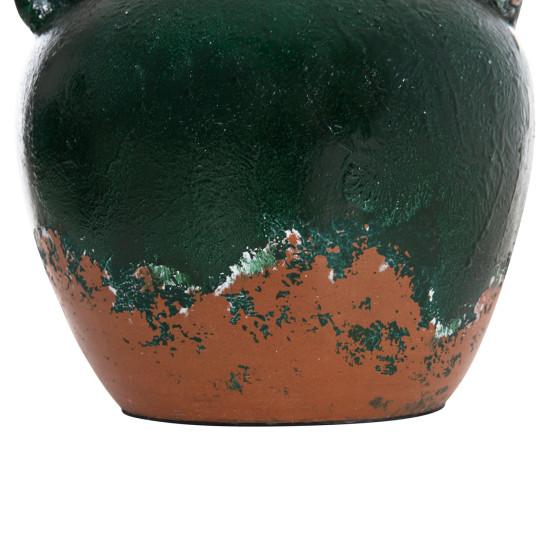 Διακοσμητικο βαζο hm4380 τερακοτα σε antique πρασινη αποχρωση φ26χ26yεκ. ** Διακοσμητικο βαζο hm4380 τερακοτα σε antique πρασινη αποχρωση φ26χ26yεκ. **