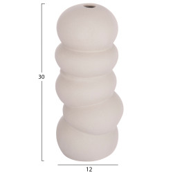 Επιτραπεζιο κεραμικο διακοσμητικο rook hm4630.03 γκρι ματ φ12x30υ εκ. ** Επιτραπεζιο κεραμικο διακοσμητικο rook hm4630.03 γκρι ματ φ12x30υ εκ. **