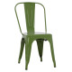 Καρεκλα μεταλλικη melita-pro hm8641.53 light olive green 44x47x84.5υεκ. **