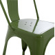 Καρεκλα μεταλλικη melita-pro hm8641.53 light olive green 44x47x84.5υεκ. **
