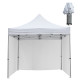 Gazebo επαγγελματικο βαρεωσ τυπου cressen hm21097.01 πτυσσομενο αλουμινιου 3x3x3,4yεκ **