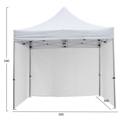 Gazebo επαγγελματικο βαρεωσ τυπου cressen hm21097.01 πτυσσομενο αλουμινιου 3x3x3,4yεκ ** Gazebo επαγγελματικο βαρεωσ τυπου cressen hm21097.01 πτυσσομενο αλουμινιου 3x3x3,4yεκ **