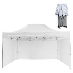 Gazebo επαγγελματικο βαρεωσ τυπου cressen hm21098.01 πτυσσομενο αλουμινιου 3x4,5x3,4yμ **