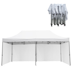 Gazebo επαγγελματικο βαρεωσ τυπου cressen hm21099.01 πτυσσομενο αλουμινιου 3x6x3,4yμ **