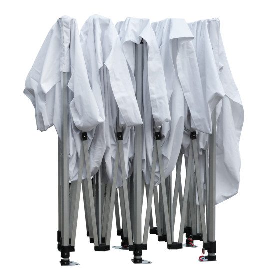 Gazebo επαγγελματικο βαρεωσ τυπου cressen hm21099.01 πτυσσομενο αλουμινιου 3x6x3,4yμ **