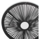 Σετ εξωτερικου χωρου 3τμχ acapulco hm21101 p.e.rattan-μεταλλο σε μαυρο **