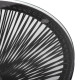 Σετ εξωτερικου χωρου 3τμχ acapulco hm21101 p.e.rattan-μεταλλο σε μαυρο **