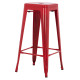 Σκαμπο μπαρ μεταλλικο melita-pro hm8642.44 σε κοκκινο 43x43x78υεκ. **