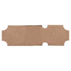 Πανι textilene 600gr/m2 2x1 ανταλλακτικο ξαπλωστρασ hm5072.70 μπεζ ** Πανι textilene 600gr/m2 2x1 ανταλλακτικο ξαπλωστρασ hm5072.70 μπεζ **