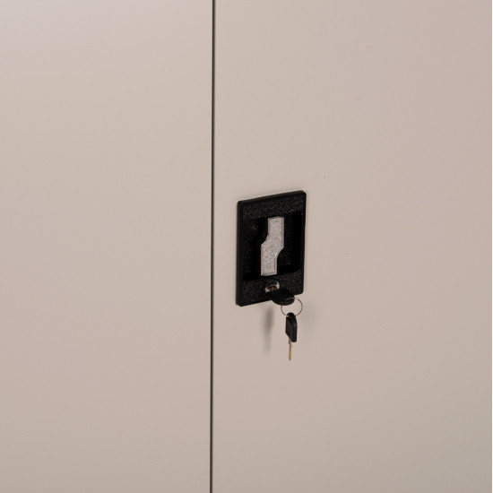 Ντουλαπα μεταλλικη duron hm5959.01 διφυλλη με 5 αποθ. χωρουσ γκρι 90χ40χ180yεκ ** Ντουλαπα μεταλλικη duron hm5959.01 διφυλλη με 5 αποθ. χωρουσ γκρι 90χ40χ180yεκ **