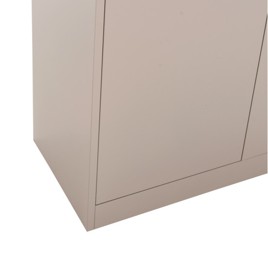 Ντουλαπα μεταλλικη duron hm5959.01 διφυλλη με 5 αποθ. χωρουσ γκρι 90χ40χ180yεκ ** Ντουλαπα μεταλλικη duron hm5959.01 διφυλλη με 5 αποθ. χωρουσ γκρι 90χ40χ180yεκ **