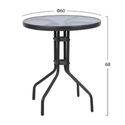 Σετ εξωτ.χωρου 3τμχ lima hm21110 τραπεζι με 2 πολυθρονεσ- γκρι χρωμα ** Σετ εξωτ.χωρου 3τμχ lima hm21110 τραπεζι με 2 πολυθρονεσ- γκρι χρωμα **