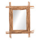 Καθρεπτησ τοιχου twigger hm4442 driftwood σε φυσικο χρωμα 80x15x100υεκ **