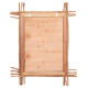 Καθρεπτησ τοιχου twigger hm4442 driftwood σε φυσικο χρωμα 80x15x100υεκ **