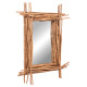 Καθρεπτησ τοιχου twigger hm4442 driftwood σε φυσικο χρωμα 80x15x100υεκ **
