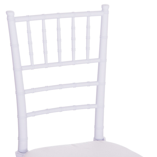 Καρεκλα catering tiffany με μαξιλαρι hm21104 λευκο πολυπροπυλενιο 39x47x89yεκ. ** Καρεκλα catering tiffany με μαξιλαρι hm21104 λευκο πολυπροπυλενιο 39x47x89yεκ. **