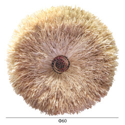 Διακοσμητικο τοιχου στρογγυλο abor hm4717 ινεσ sisal φυσικο φ60εκ. ** Διακοσμητικο τοιχου στρογγυλο abor hm4717 ινεσ sisal φυσικο φ60εκ. **