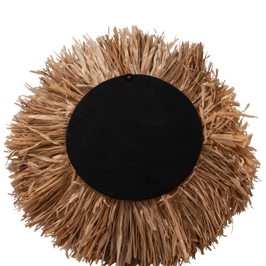 Διακοσμητικο τοιχου στρογγυλο abor hm4717 ινεσ sisal φυσικο φ60εκ. **