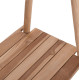 Επιπλο εισοδου perl hm9911 κλαδια ξυλου teak-φυσικο 130,5x53x130υεκ. **