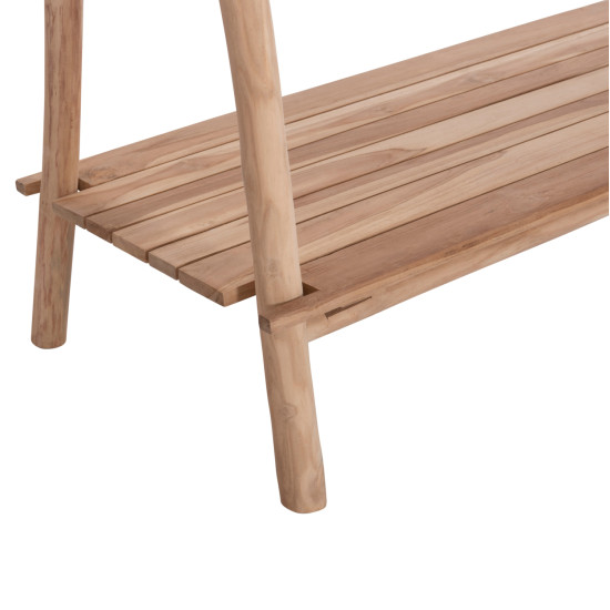 Επιπλο εισοδου perl hm9911 κλαδια ξυλου teak-φυσικο 130,5x53x130υεκ. **