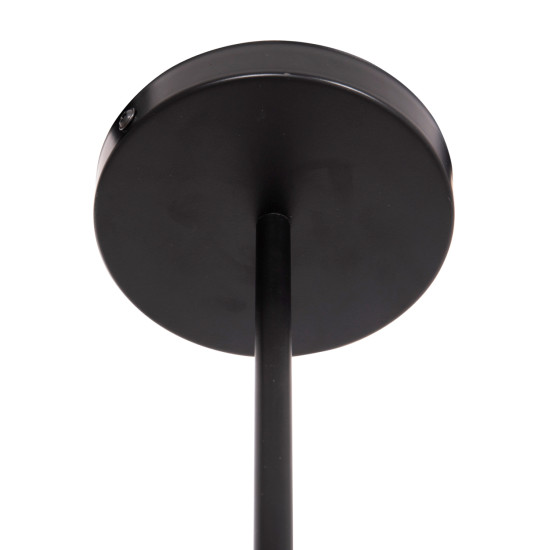 Φωτιστικο οροφησ 3-φωτο lighty hm7404.11 μεταλλο σε μαυρο 52x5x48υεκ. **