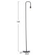 Φωτιστικο δαπεδου kramer hm7535.11 μεταλλο σε μαυρο 23x169υεκ. **