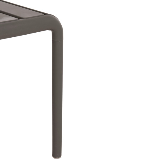 Τραπεζι σαλονιου εξωτerikoy χωρου χαμηλο korver hm6334.05 πολυπροπυλενιο dark olive 100x60x46υεκ **