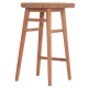 Σκαμπο μπαρ bolmar hm18108 ξυλο τεακ σε φυσικο 40.5x44x74υεκ. **