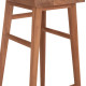 Σκαμπο μπαρ bolmar hm18108 ξυλο τεακ σε φυσικο 40.5x44x74υεκ. **