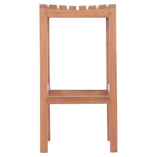 Σκαμπο μπαρ nikol hm18109 ξυλο τεακ σε φυσικο 40x40x77υεκ. ** Σκαμπο μπαρ nikol hm18109 ξυλο τεακ σε φυσικο 40x40x77υεκ. **