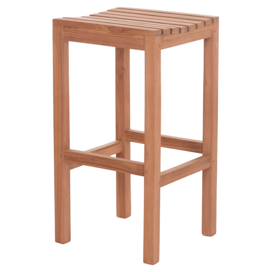 Σκαμπο μπαρ nikol hm18109 ξυλο τεακ σε φυσικο 40x40x77υεκ. ** Σκαμπο μπαρ nikol hm18109 ξυλο τεακ σε φυσικο 40x40x77υεκ. **