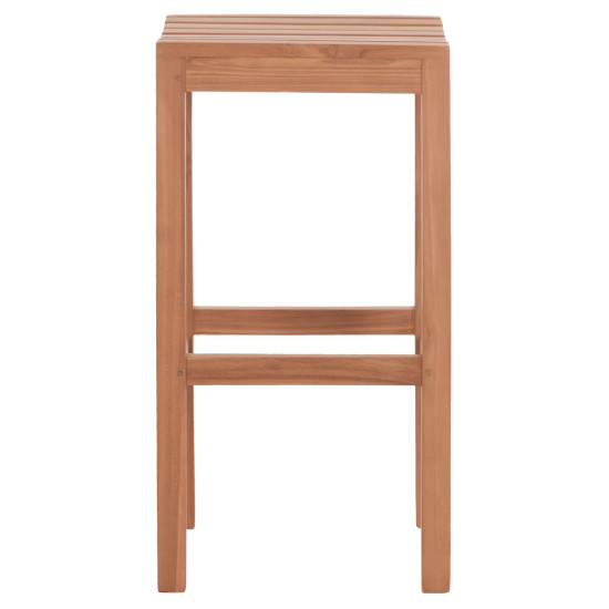 Σκαμπο μπαρ nikol hm18109 ξυλο τεακ σε φυσικο 40x40x77υεκ. ** Σκαμπο μπαρ nikol hm18109 ξυλο τεακ σε φυσικο 40x40x77υεκ. **