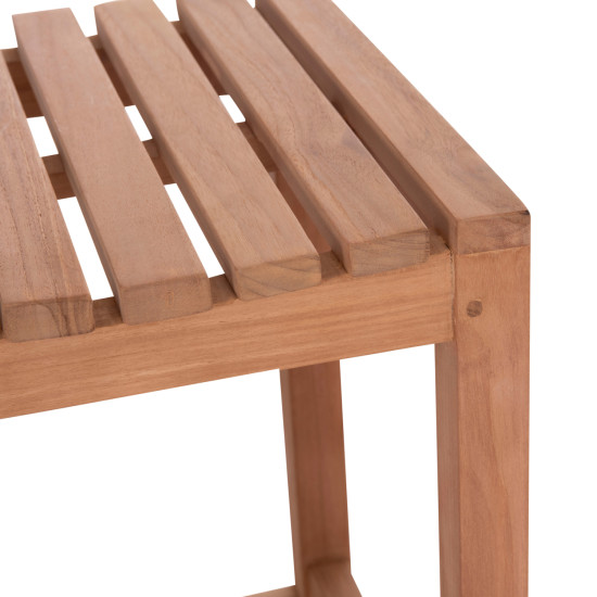 Σκαμπο μπαρ nikol hm18109 ξυλο τεακ σε φυσικο 40x40x77υεκ. ** Σκαμπο μπαρ nikol hm18109 ξυλο τεακ σε φυσικο 40x40x77υεκ. **