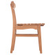 Καρεκλα τραπεζαριασ εξ.χωρου robbie hm18115 ξυλο teak--φυσικο 48x51x82υεκ. **