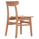 Καρεκλα τραπεζαριασ εξ.χωρου robbie hm18115 ξυλο teak--φυσικο 48x51x82υεκ. **