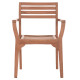 ΠΟΛΥΘΡΟΝΑ ΕΞΩΤ.ΧΩΡΟΥ ERMIONI HM18129 ΞΥΛΟ TEAK--ΦΥΣΙΚΟ ΧΡΩΜΑ 60x59x84Υεκ. - 2τεμ **