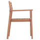 ΠΟΛΥΘΡΟΝΑ ΕΞΩΤ.ΧΩΡΟΥ ERMIONI HM18129 ΞΥΛΟ TEAK--ΦΥΣΙΚΟ ΧΡΩΜΑ 60x59x84Υεκ. - 2τεμ **