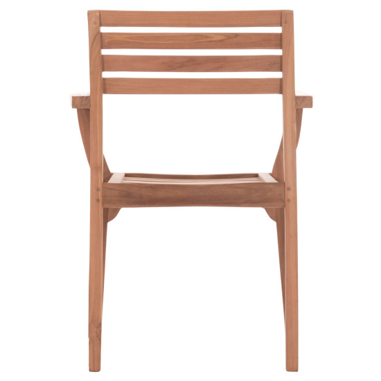ΠΟΛΥΘΡΟΝΑ ΕΞΩΤ.ΧΩΡΟΥ ERMIONI HM18129 ΞΥΛΟ TEAK--ΦΥΣΙΚΟ ΧΡΩΜΑ 60x59x84Υεκ. - 2τεμ **