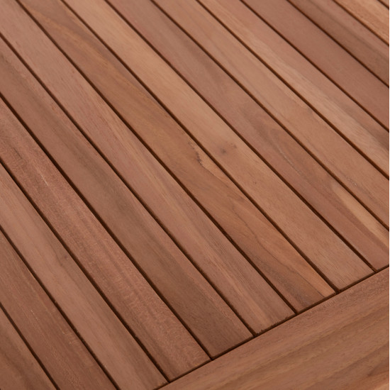 Τραπεζι μπαρ cranston hm18111 ξυλο τεακ--φυσικο χρωμα 120x60x105υεκ. **